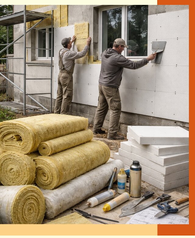 Утепление домов в Новотроицке под ключ от 4397 руб/м2 | Профессионально — ТепломастерНвт