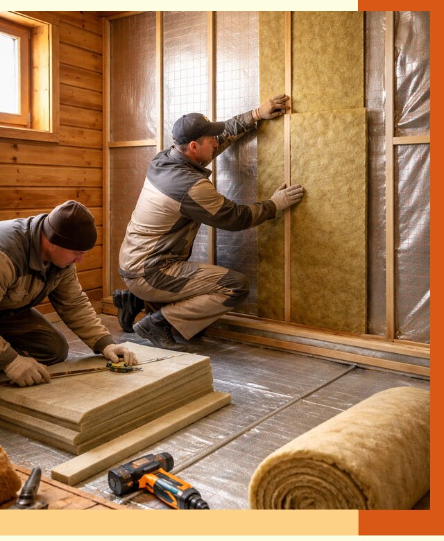 Утепление бани изнутри в Новотроицке под ключ от 4397 руб./м² | ТепломастерНвт