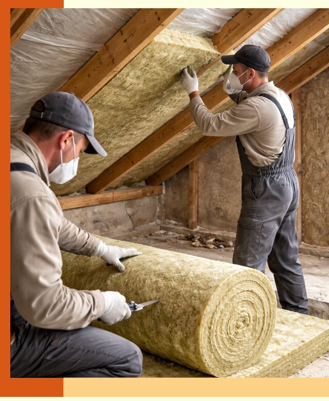 Утепление чердака минватой быстро и качественно в Новотроицке