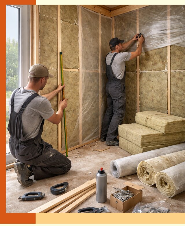 Профессиональное утепление веранды и крыльца в Новотроицке