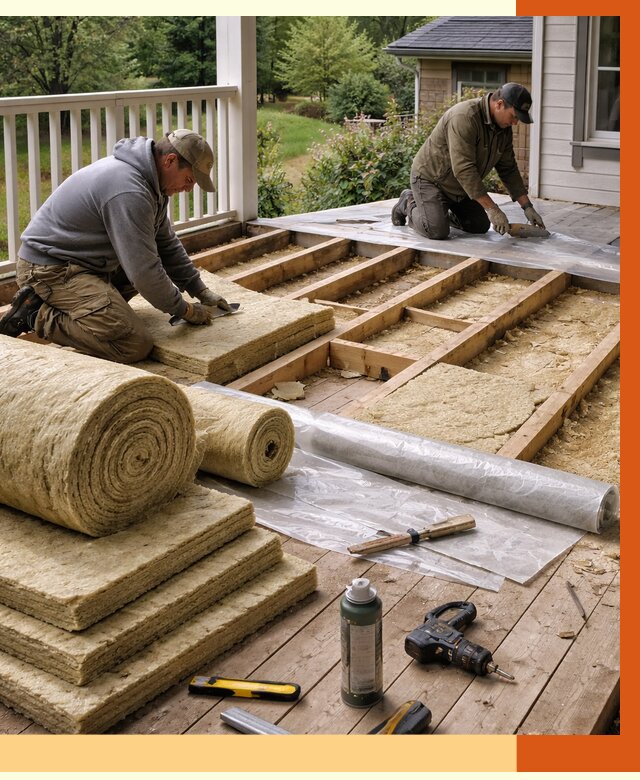 Утепление террасы в Новотроицке от 4397 руб./м2 — утеплить террасу под ключ | ТепломастерНвт