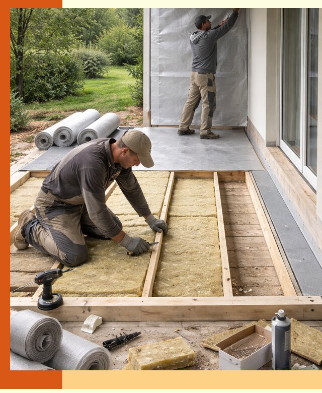 Утепление террасы в Новотроицке — тепло и защита круглогодично