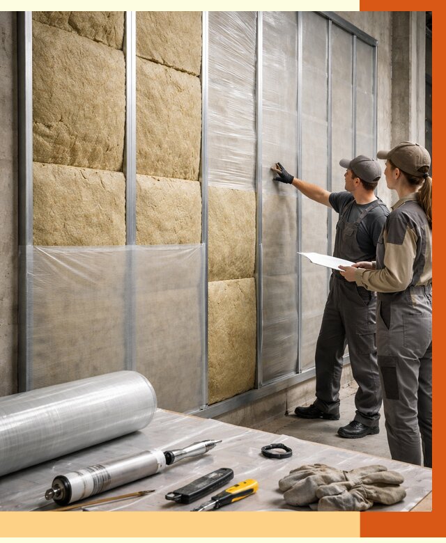 Утепление склада химсырья в Новотроицке от 4711 руб. под ключ | ТепломастерНвт