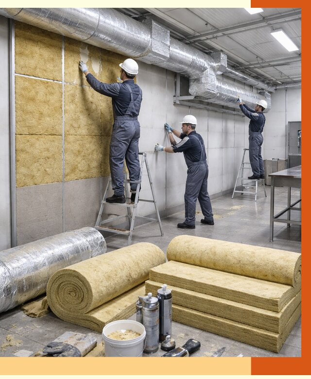 Утепление пищевого цеха в Новотроицке от 13085 руб./м² — комплексно под ключ | ТепломастерНвт