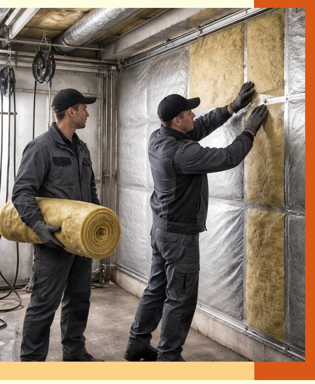 Утепление автомойки в Новотроицке от 8898 руб./м2 — комплексное утепление под ключ | ТепломастерНвт