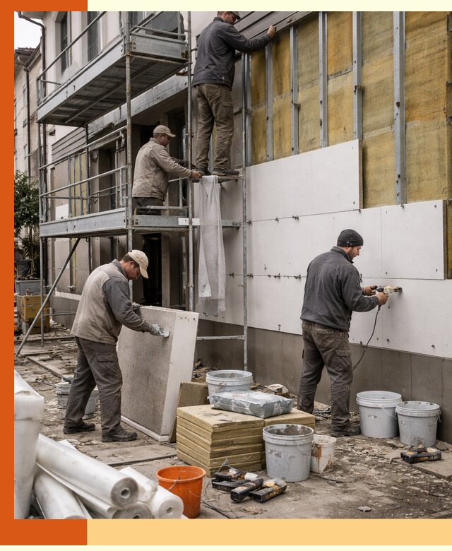 Утепление гостиницы под ключ в Новотроицке с гарантией качества