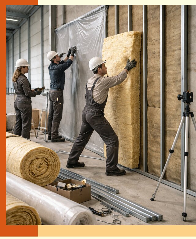 Утепление складского терминала в Новотроицке профессионально и надёжно