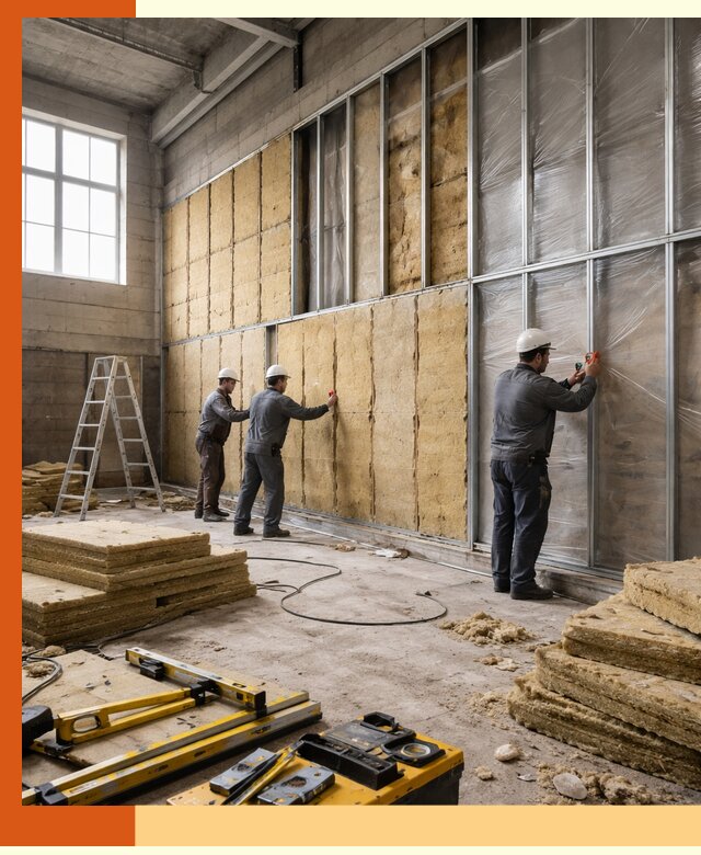 Утепление спортивного зала в Новотроицке качественно и недорого