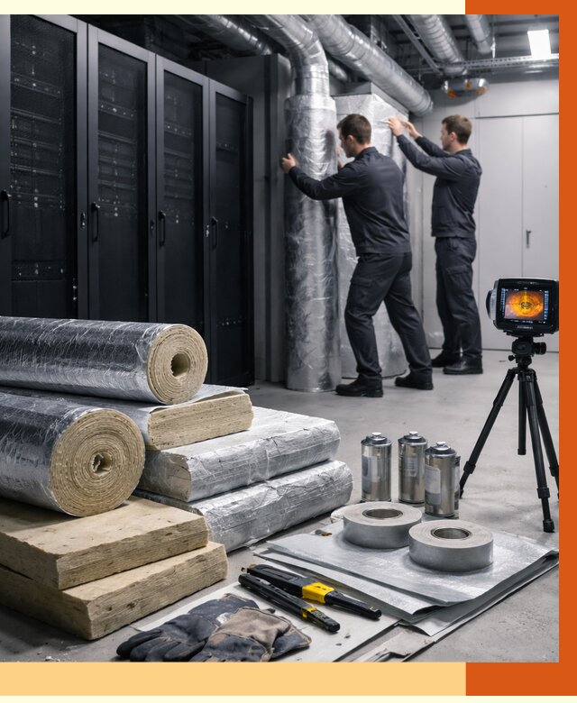 Утепление серверной в Новотроицке от 8898 руб./м² — комплексно под ключ | ТепломастерНвт