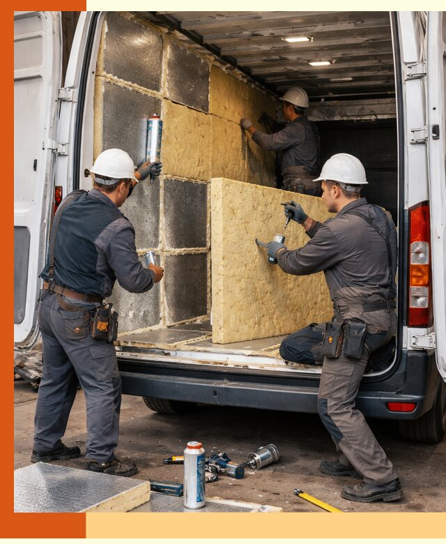 Утепление фургона-рефрижератора в Новотроицке для сохранения температуры