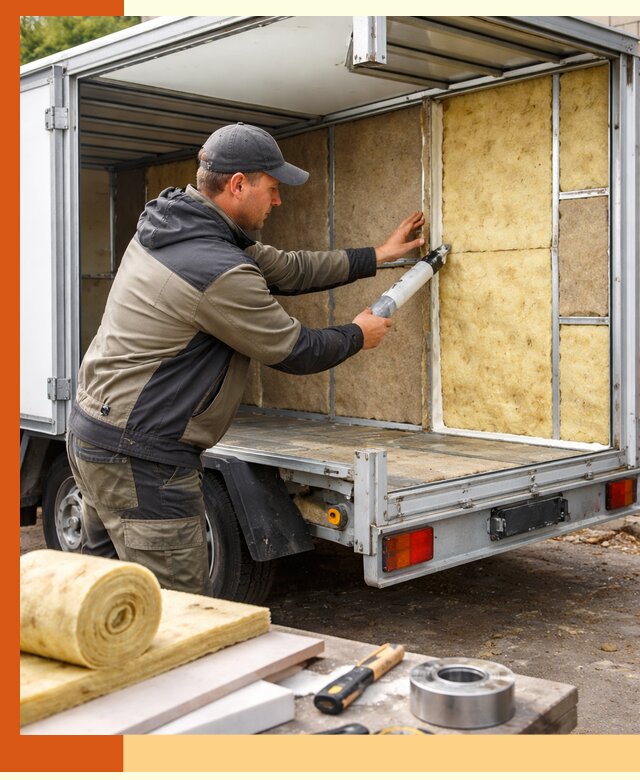 Профессиональное утепление прицепа в Новотроицке для любых условий