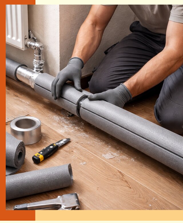 Утепление труб отопления в Новотроицке: теплоизоляция и защита сети