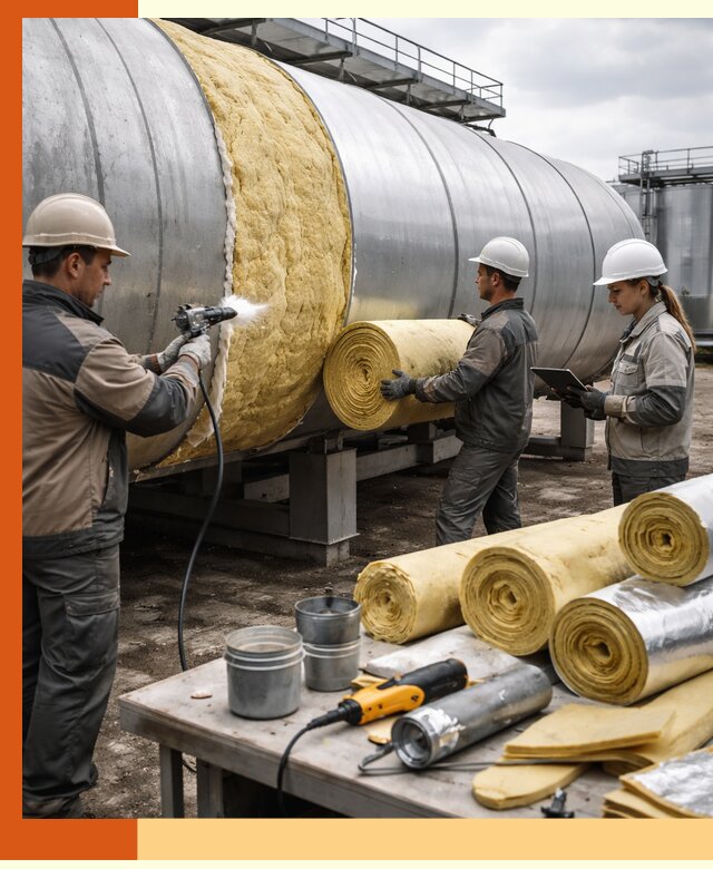 Утепление цистерны в Новотроицке — утеплители и монтаж под ключ