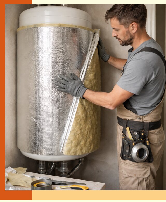 Утепление бойлера в Новотроицке для снижения теплопотерь и экономии энергии