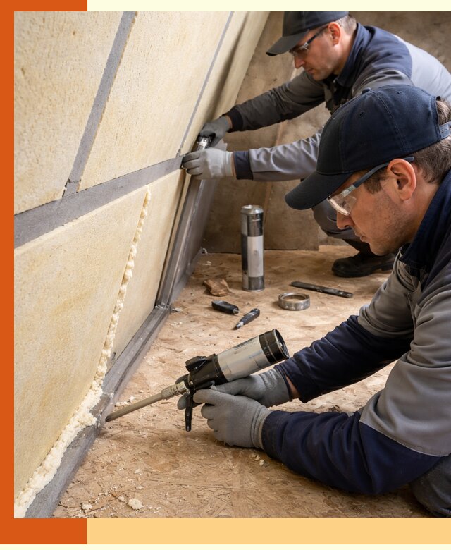 Герметизация стыков ППУ в Новотроицке — надежное уплотнение швов