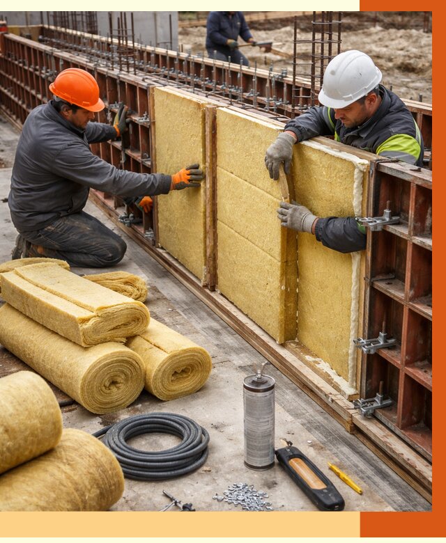 Теплоизоляция опалубки в Новотроицке от 7537 руб. за м2 — услуги и монтаж | ТепломастерНвт