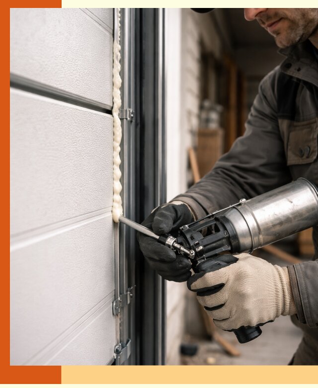 Заполнение пустот ворот в Новотроицке профессионально и герметично