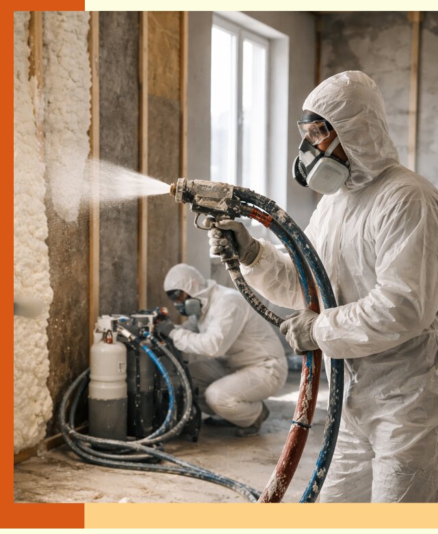 Пенополиуретан напыление для утепления зданий в Новотроицке