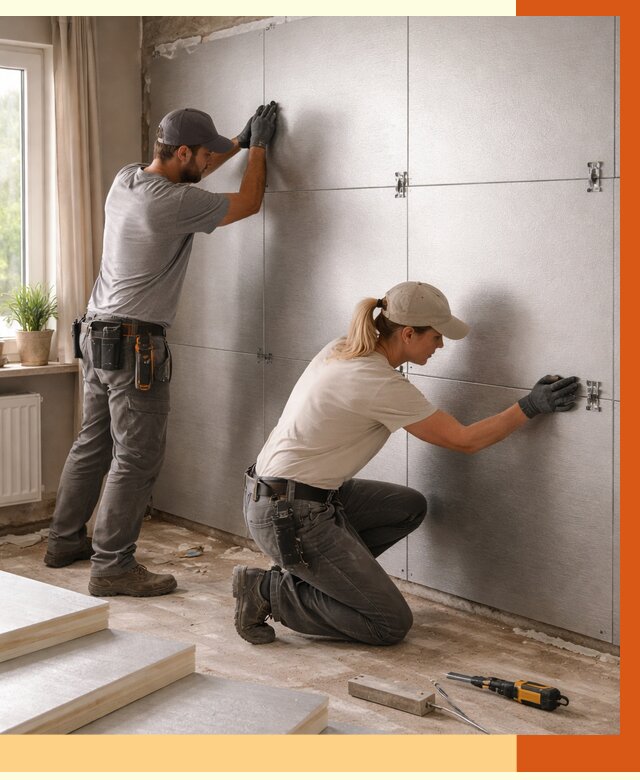 Утепление PIR панелями в Новотроицке от 4397 руб. под ключ | ТепломастерНвт