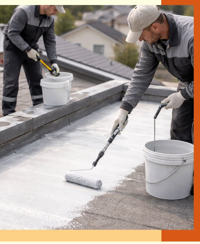 Утепление кровли жидкой теплоизоляцией в Новотроицке от 2251 руб./м2 | ТепломастерНвт