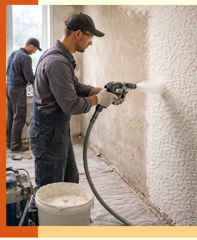 Утепление стен жидкой теплоизоляцией в Новотроицке для квартир и домов