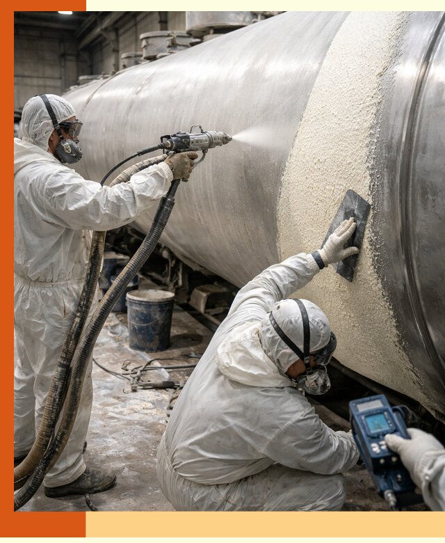 Утепление автоцистерн жидкой теплоизоляцией в Новотроицке