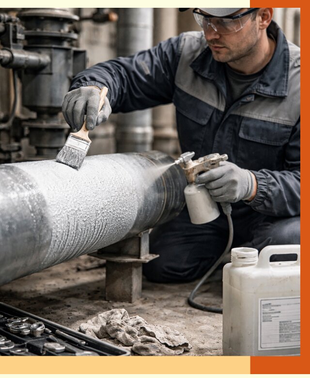 Утепление оборудования жидкой теплоизоляцией в Новотроицке от 4711 руб. | ТепломастерНвт