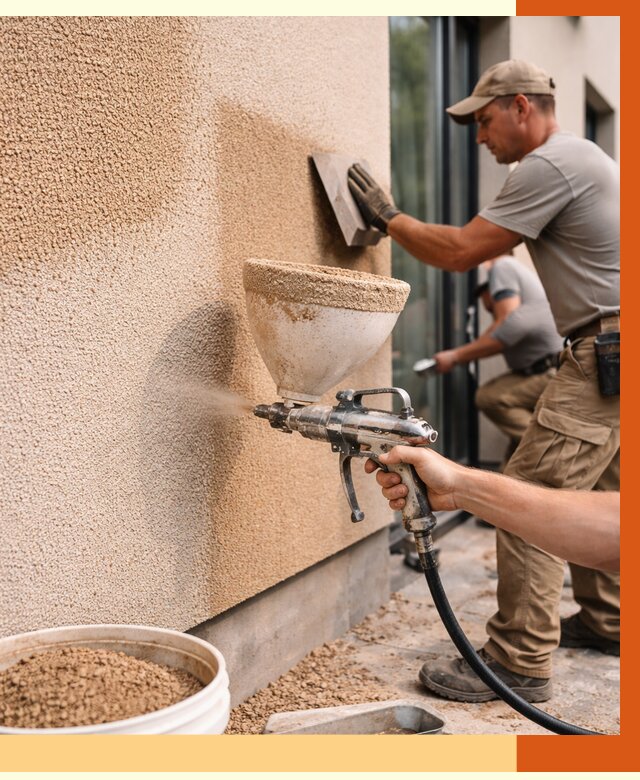 Утепление фасада жидкой пробкой в Новотроицке от 5025 руб./м² под ключ | ТепломастерНвт