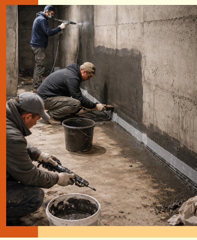 Гидроизоляция подвала в Новотроицке — комплексная защита от влаги