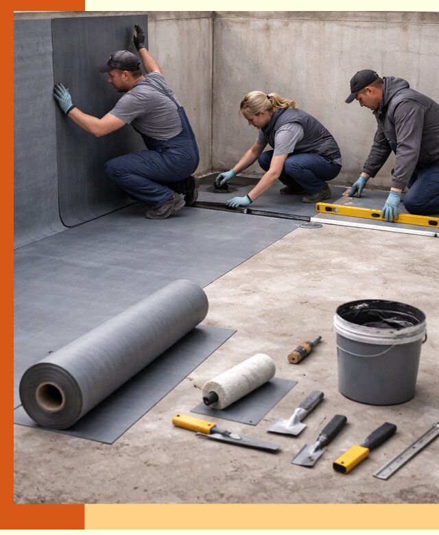 Гидроизоляция бассейна под ключ в Новотроицке — надежная защита и герметизация