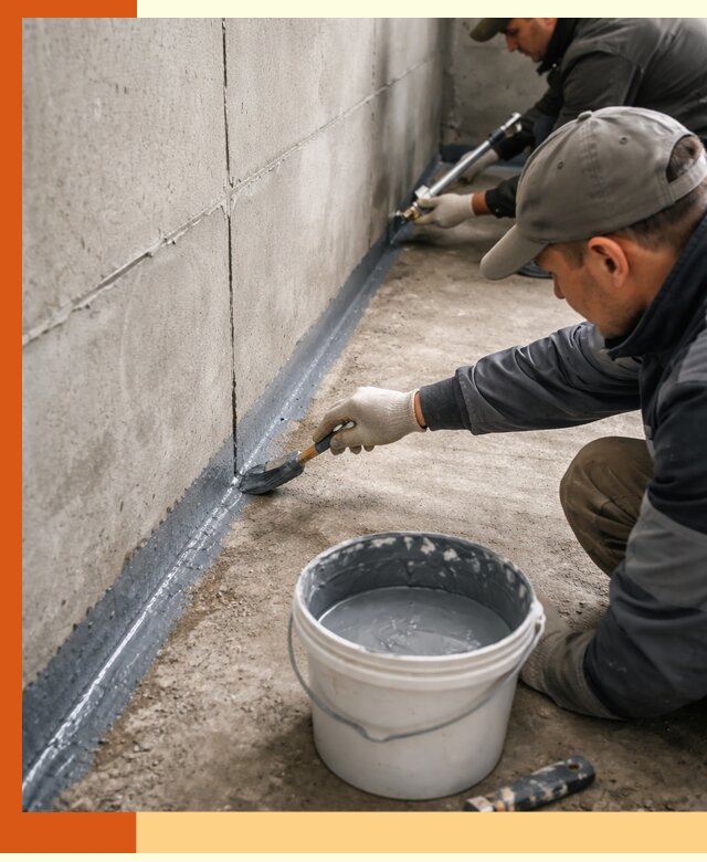 Гидроизоляция швов зданий и конструкций в Новотроицке