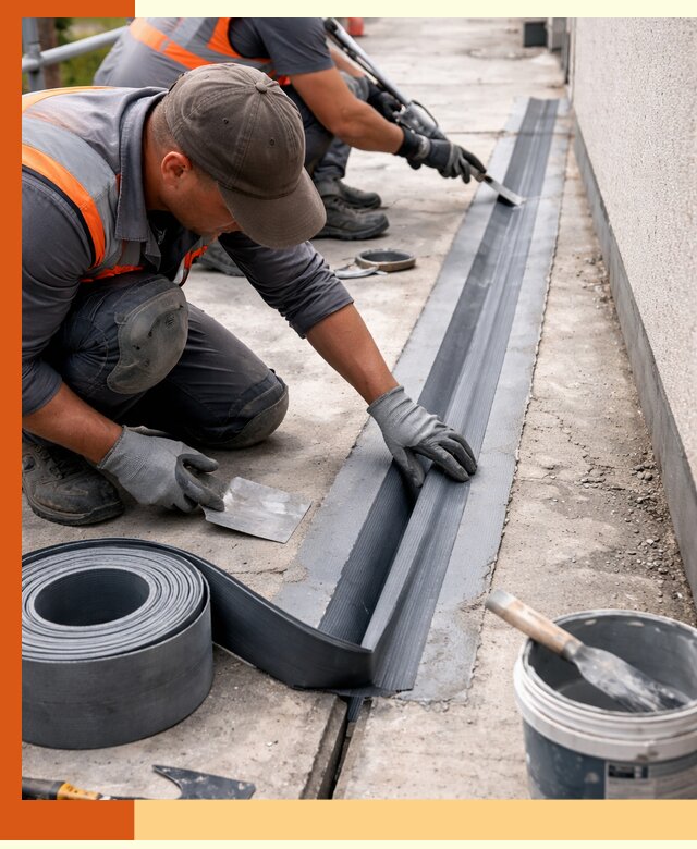 Гидроизоляция деформационного шва в Новотроицке профессионально и надежно