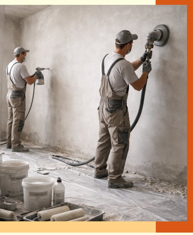 Подготовка поверхности под напыление в Новотроицке от 1256 руб. — ТепломастерНвт