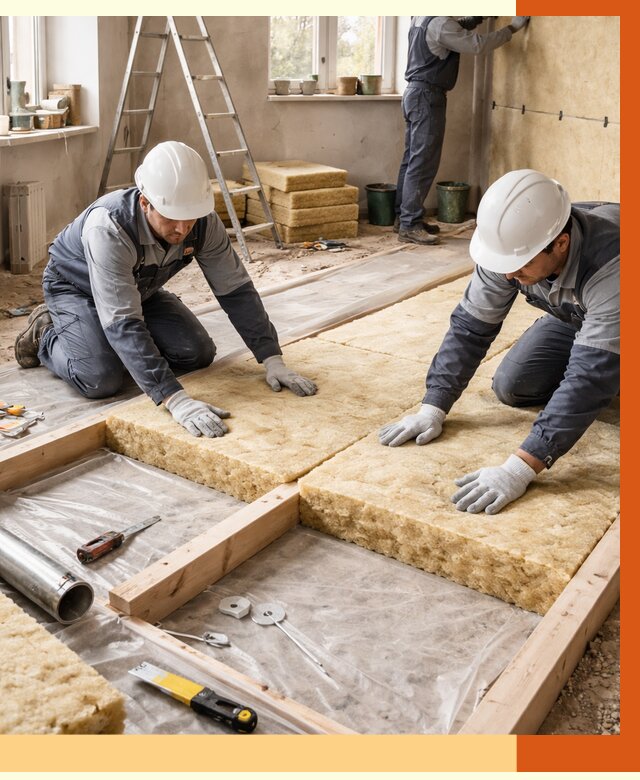 Восстановление теплоизоляции в Новотроицке от 8898 руб. — ремонт утепления под ключ | ТепломастерНвт